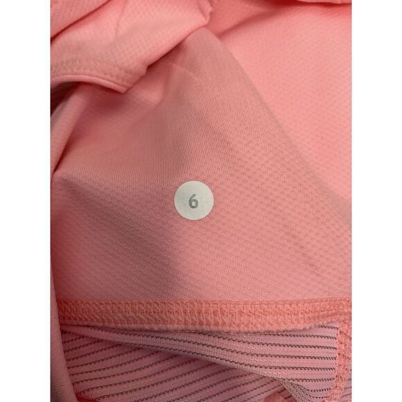 Lululemon Elevate Tank Top Coral Pink Bungee‎ Build in Bra size 6 - Picture 5 of 10